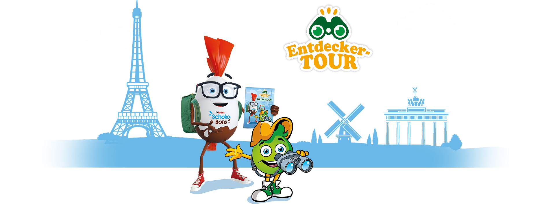 Entdecker-Tour - Mr.Bon und Globini